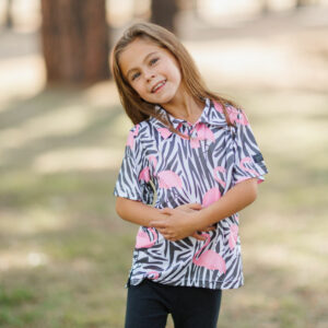 Zebingos Golf Shirt - Kids